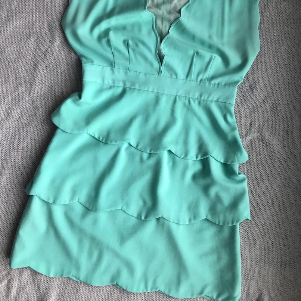 Turquoise Cocktail Dress